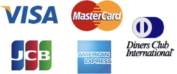 VISA/MASTER/JCB/AMERICAN EXPRESS